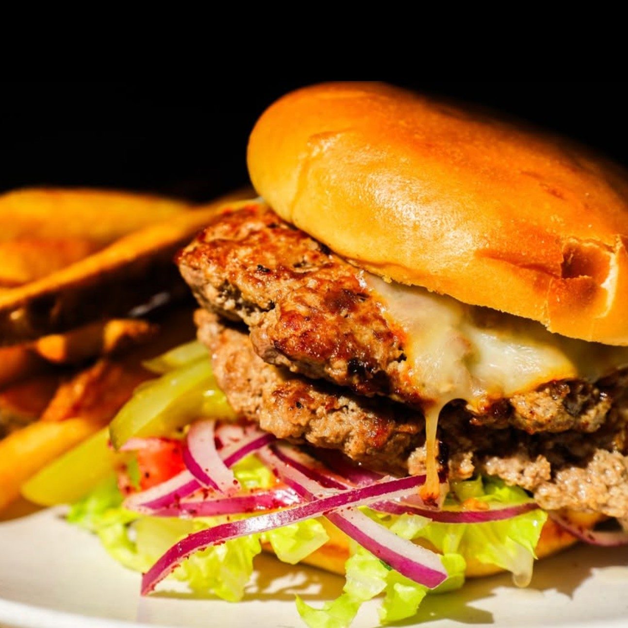 Double Patty Burger.