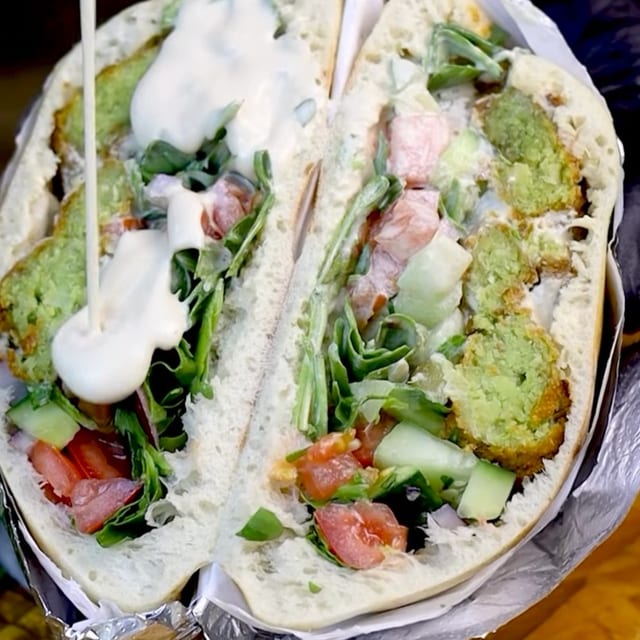 Falafel Pita.