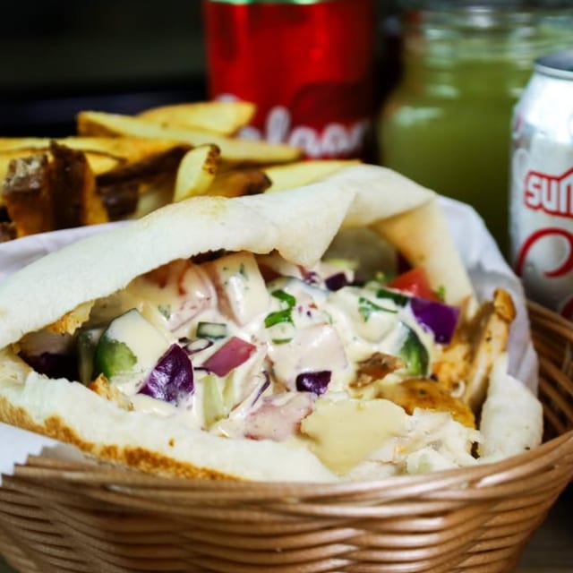 Chicken Kebab Pita.