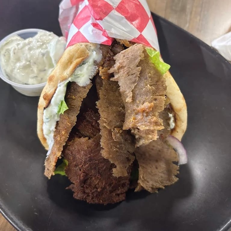 Delicious Beef Shawarma Awaits