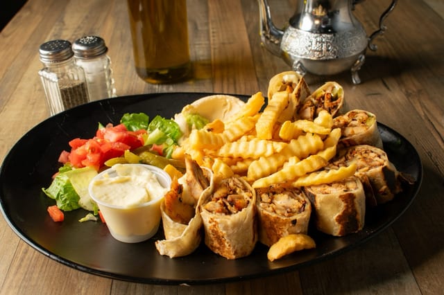 Arabic Chicken Shawarma.