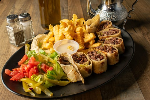 Arabic Chicken Shawarma.